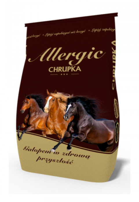 Zdjęcie 1 Chrupka Allergic musli dla koni z chorobą wrzodową 20 kg